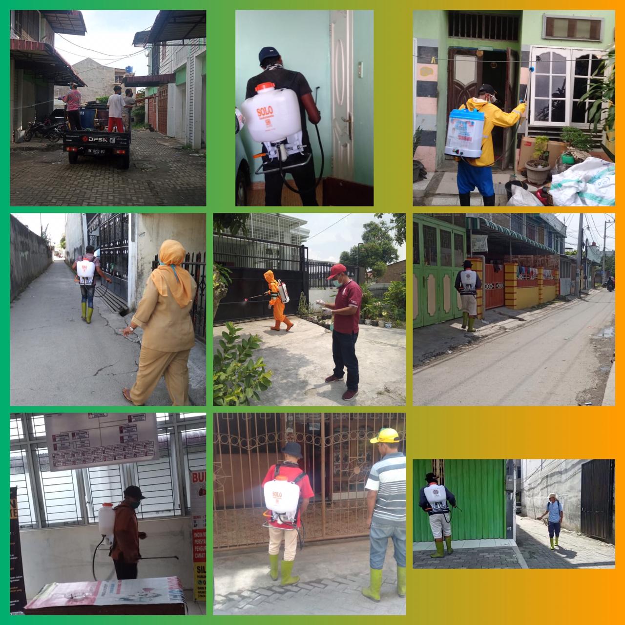 LANJUT PENYEMPROTAN DISINFEKTAN